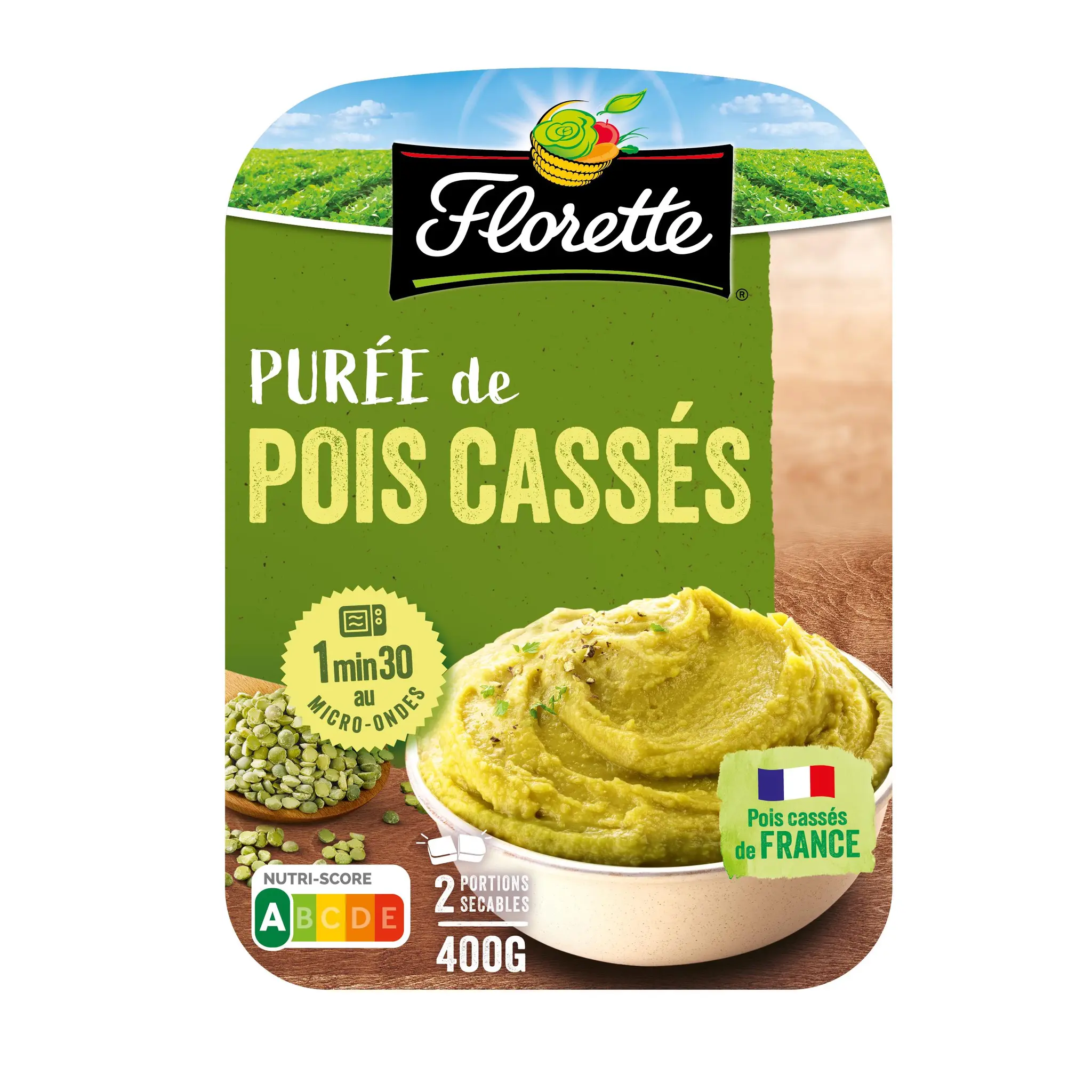 FLORETTE Purée de pois cassés de France