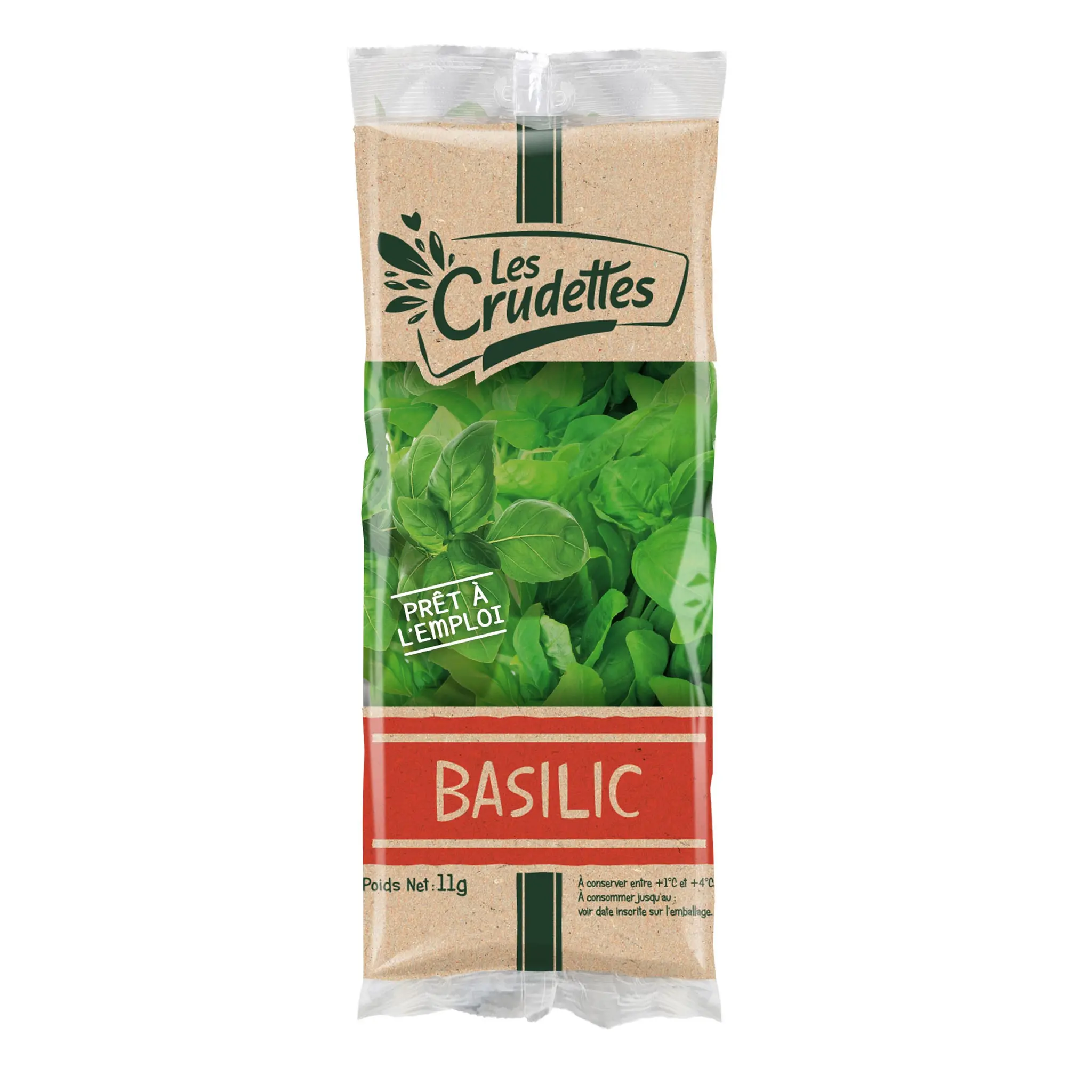 LES CRUDETTES Basilic