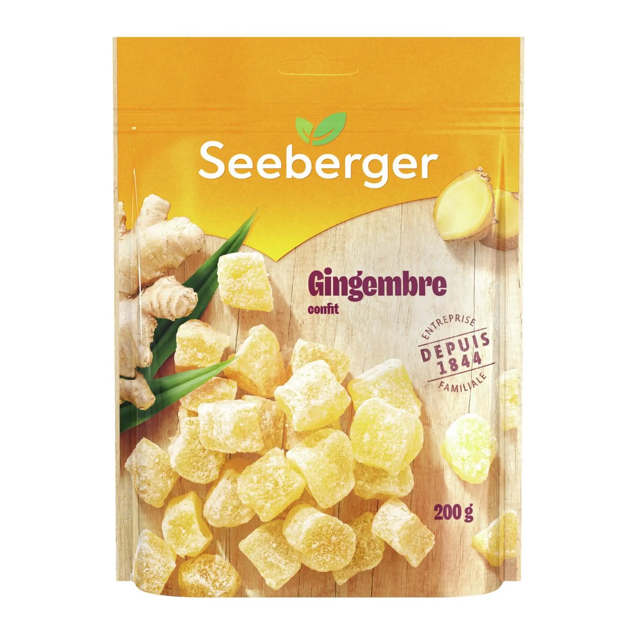 SEEBERGER Morceaux de gingembre confits
