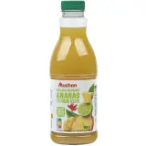 AUCHAN Jus de fruits pressé ananas citron vert