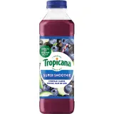 TROPICANA Super smoothie myrtille, cassis, pomme, baie de goji