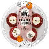 L'ATELIER BLINI Poivrons à la ricotta ail et origan