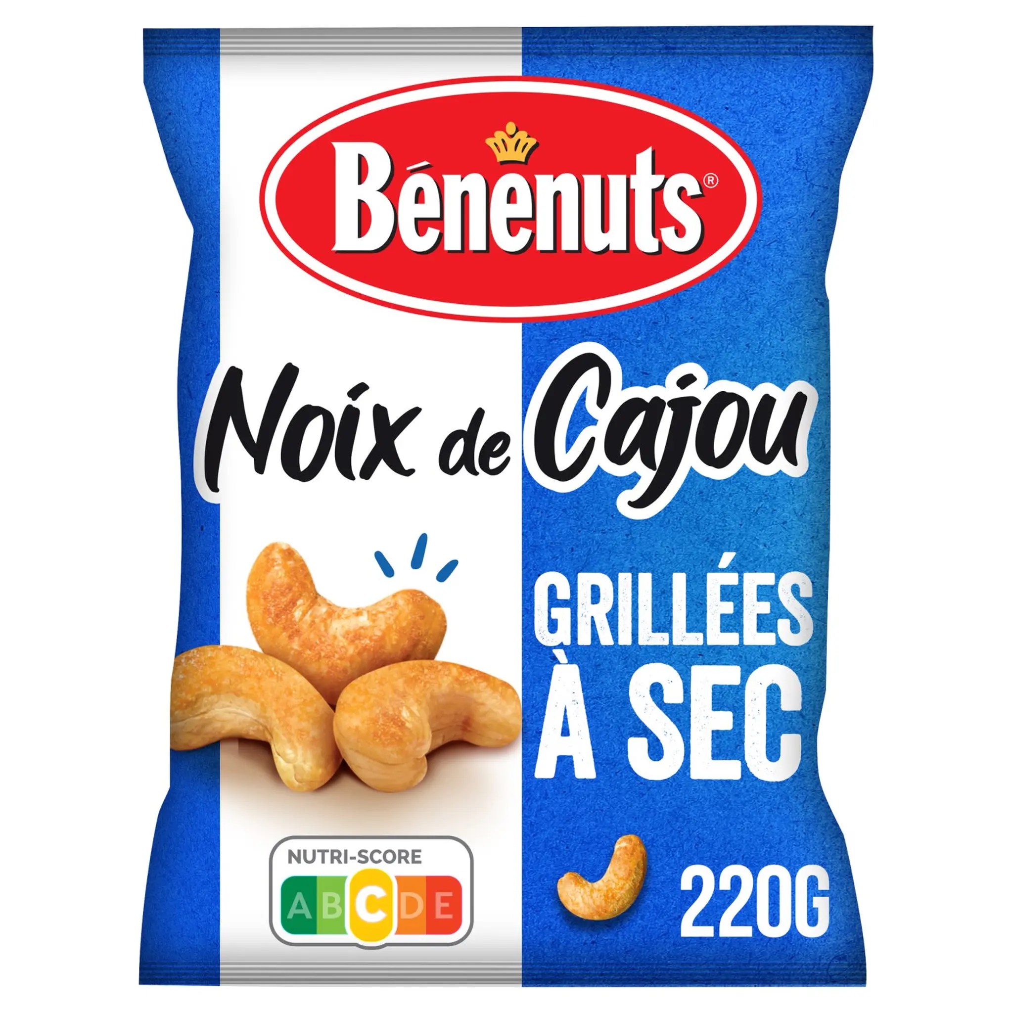 BENENUTS Noix de cajou grillées à sec