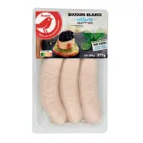 AUCHAN Boudins blancs nature