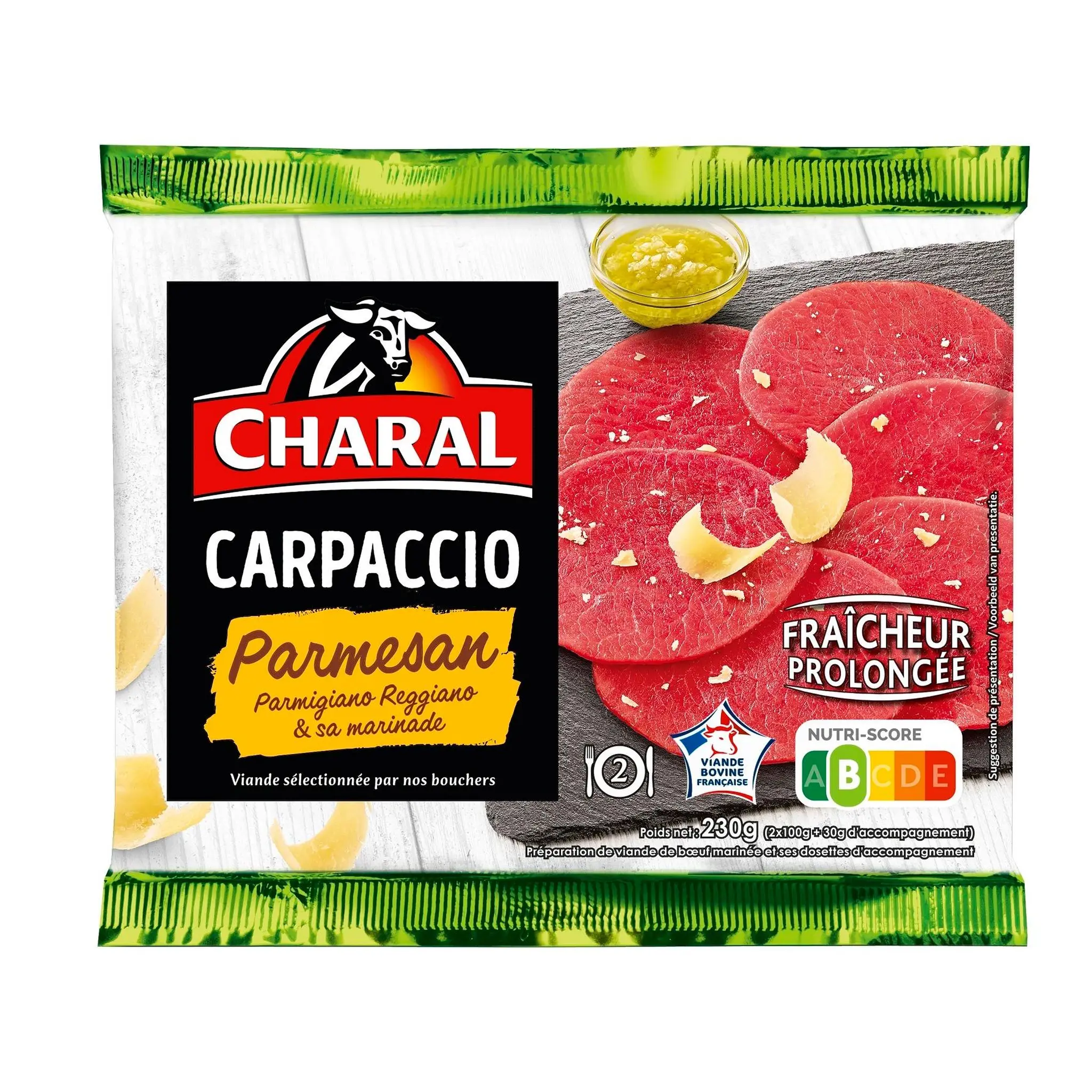 CHARAL Carpaccio parmesan