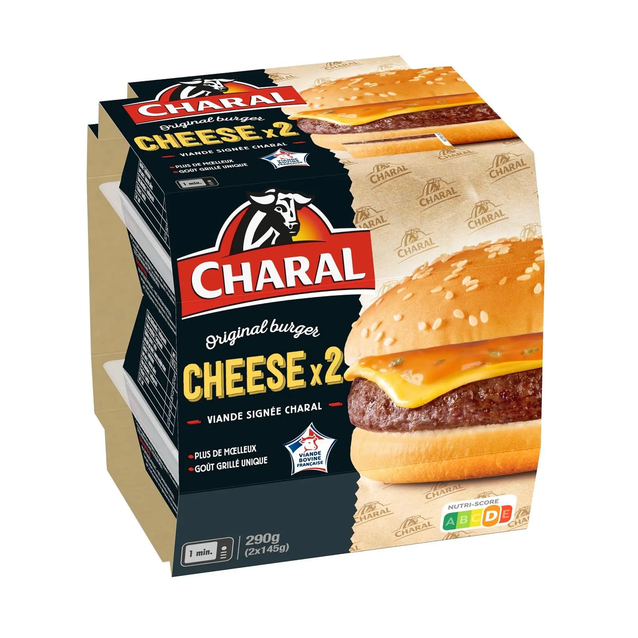 CHARAL Cheeseburger
