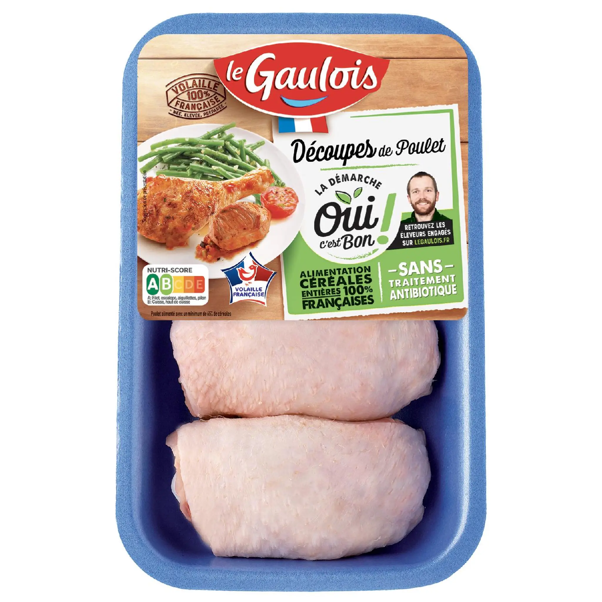 LE GAULOIS Hauts de cuisse de poulet blanc