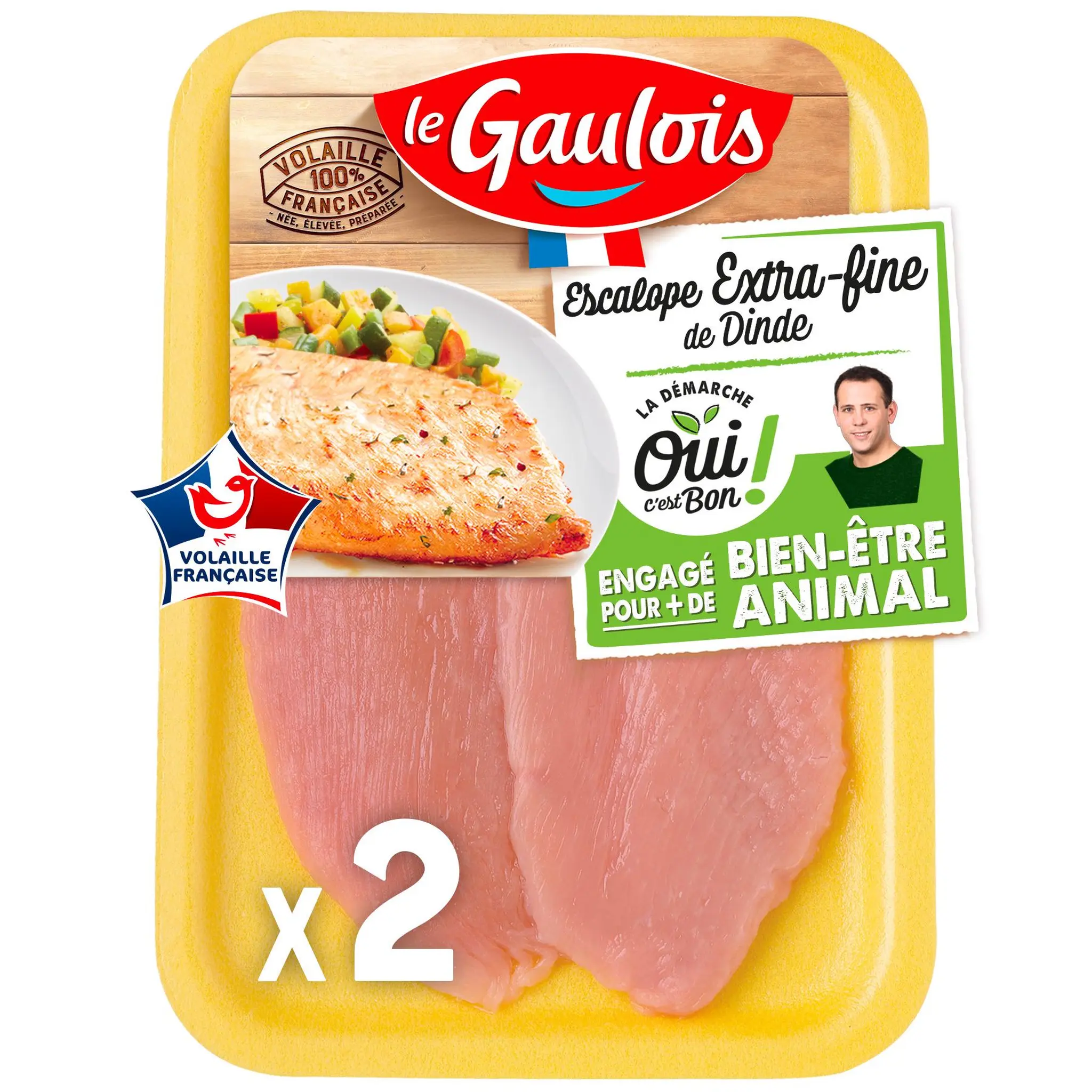LE GAULOIS Escalope de dinde extra fine
