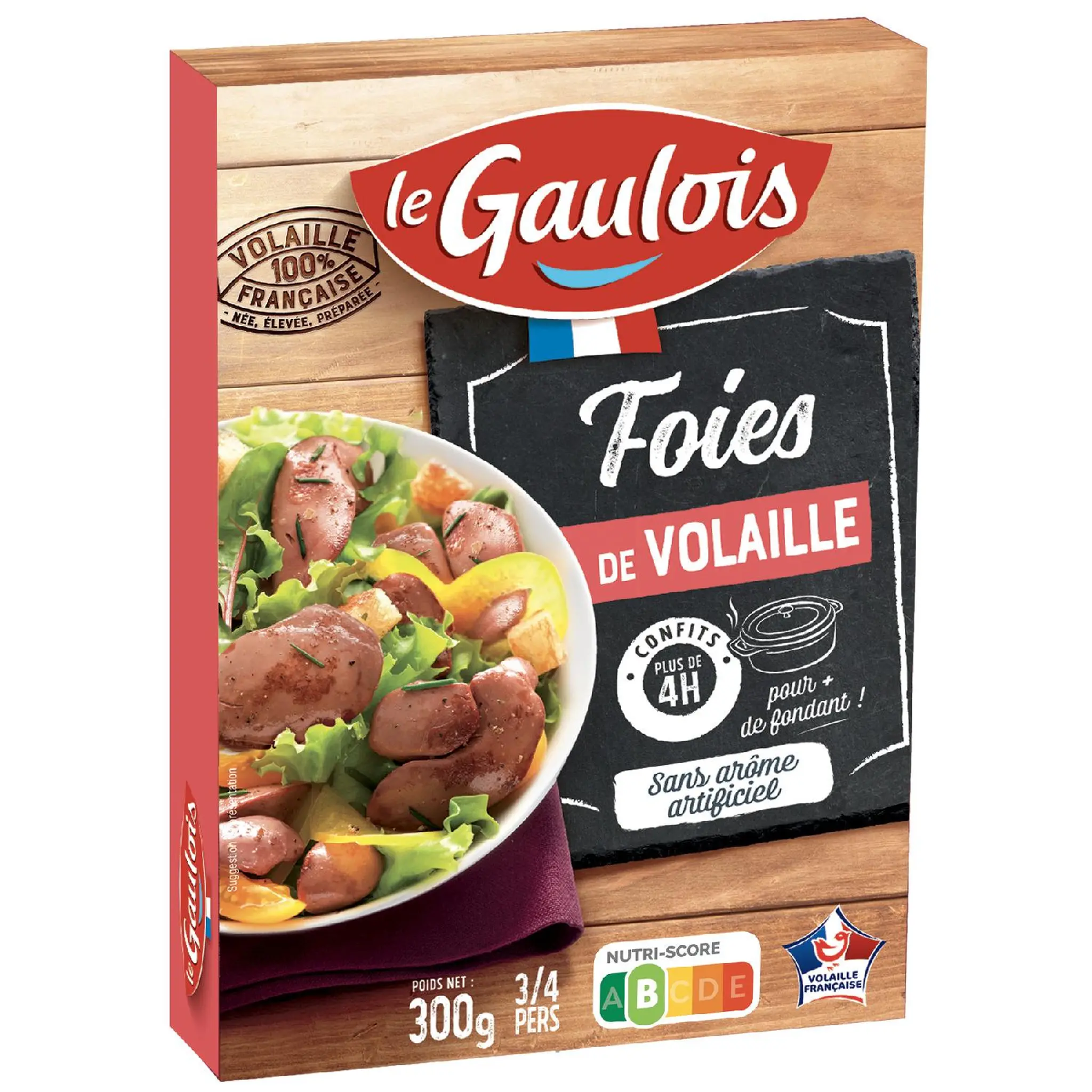 LE GAULOIS Foies de volaille confit