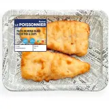 AUCHAN LE POISSONNIER Filets de merlu blanc façon fish & chips