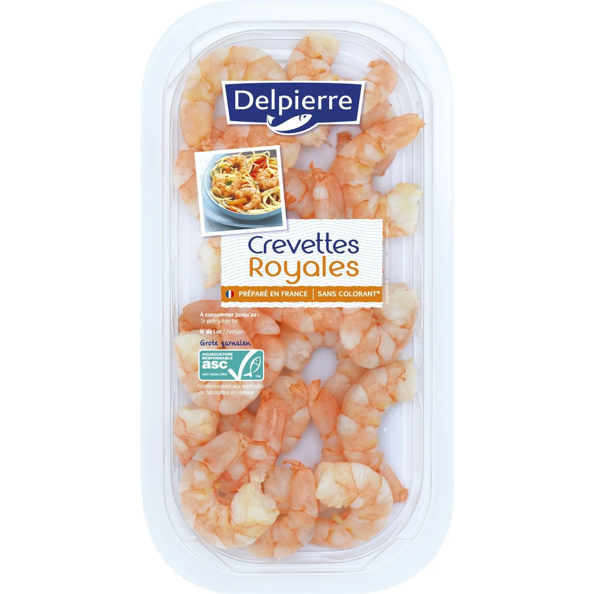 DELPIERRE Gambas cuite