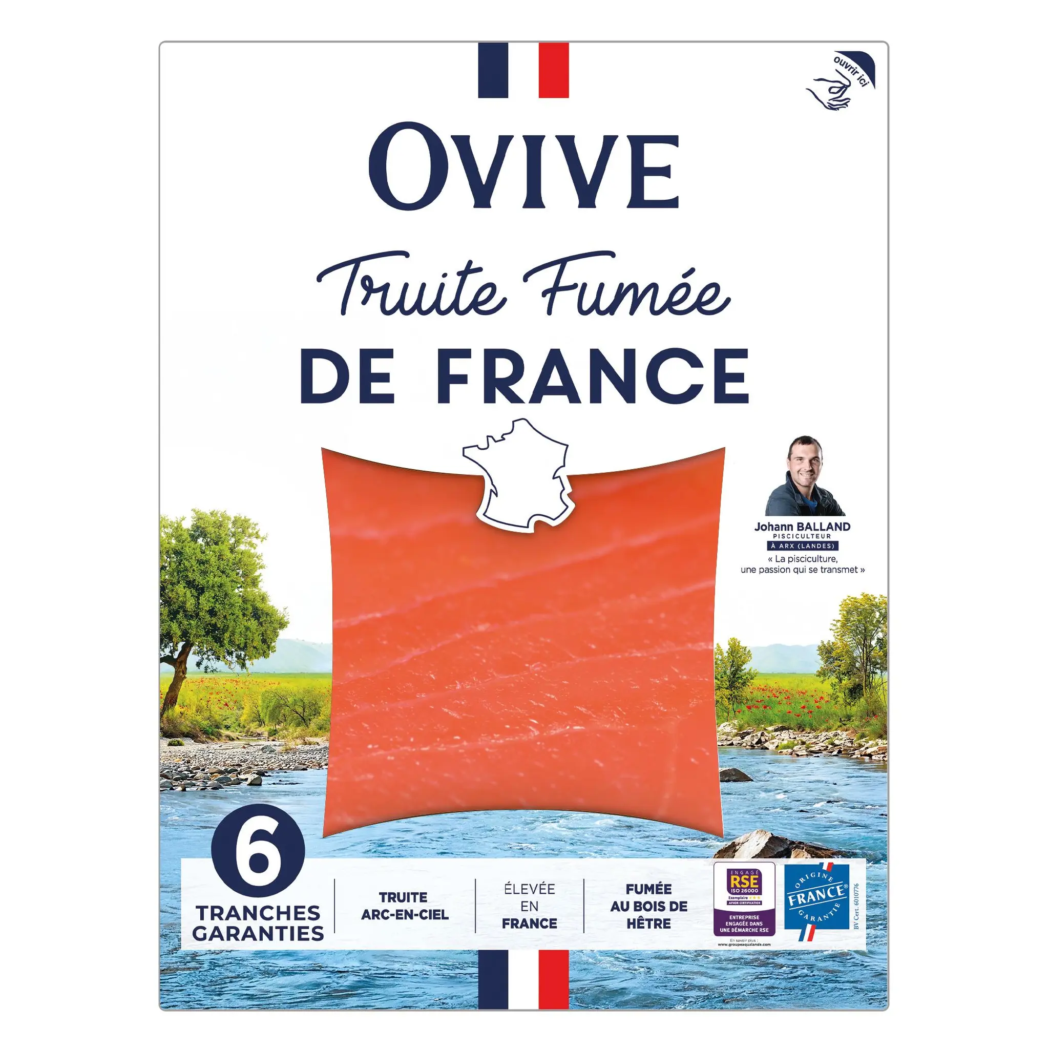 OVIVE Truite fumée de France