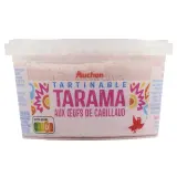 AUCHAN Tartinable tarama aux œufs de cabillaud