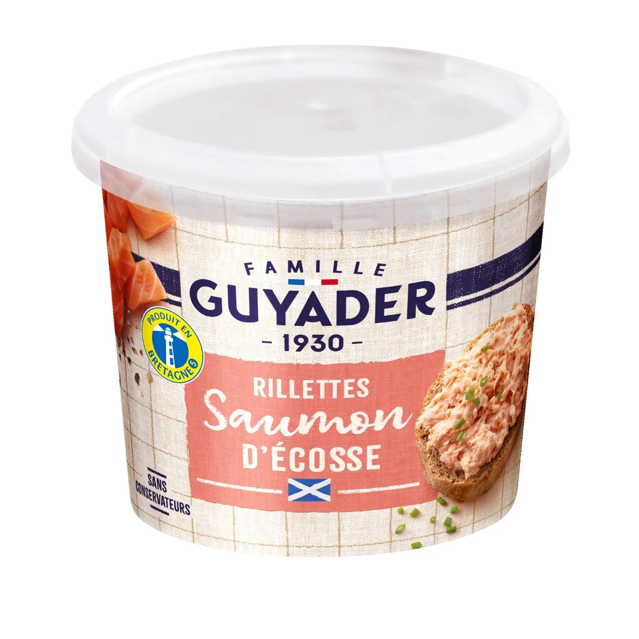 GUYADER Rillette de saumon d'Ecosse