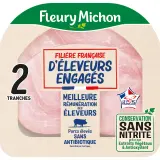 FLEURY MICHON Jambon filière française sans nitrite