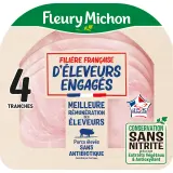 FLEURY MICHON Jambon filière française sans nitrite