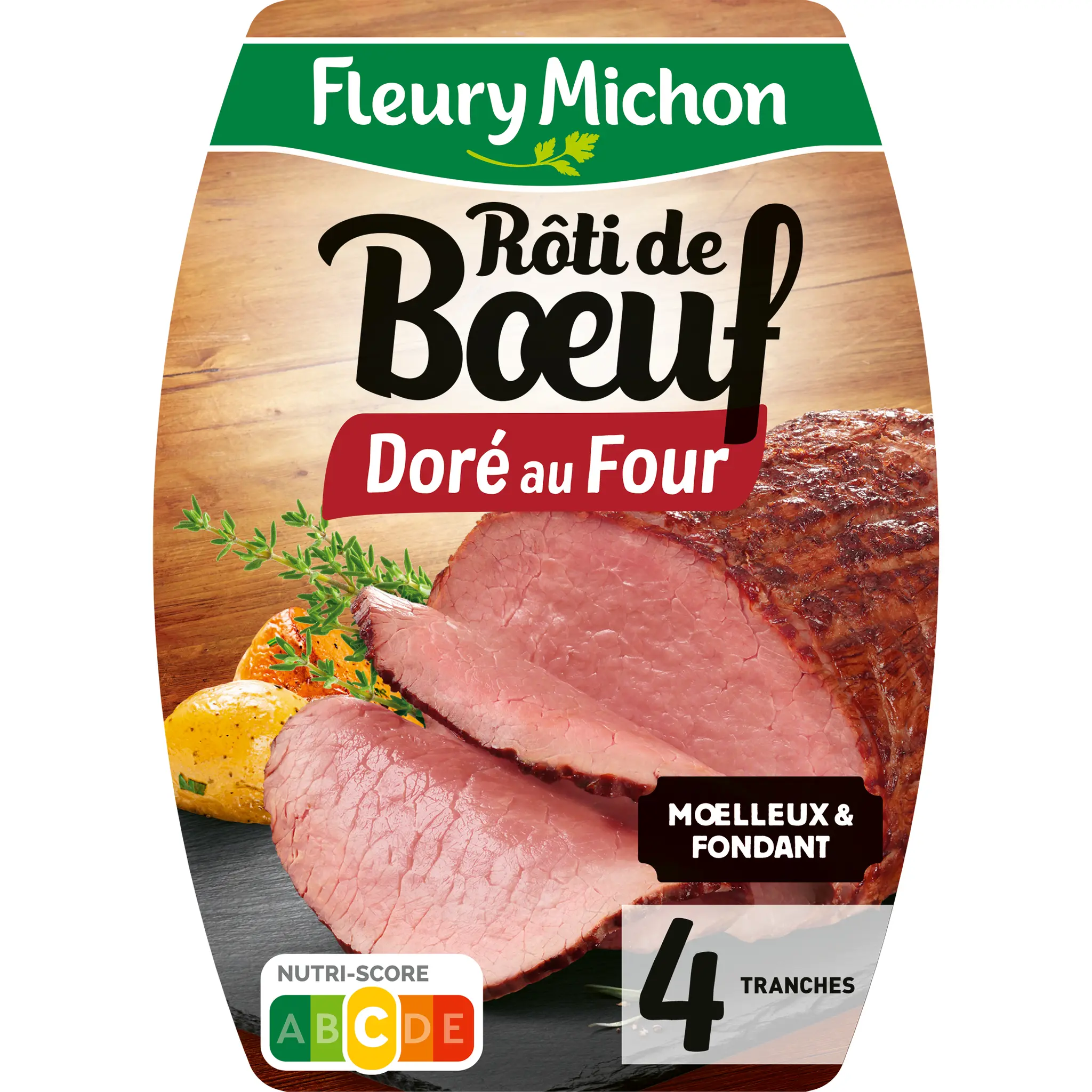 FLEURY MICHON Rôti de bœuf doré au four