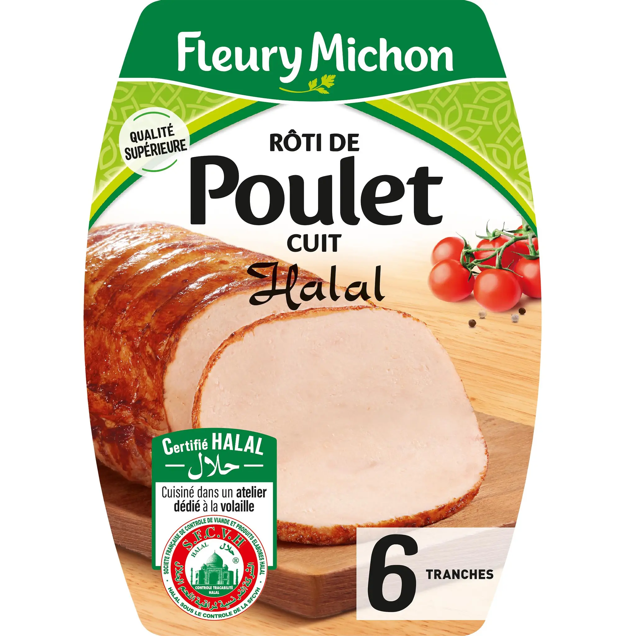 FLEURY MICHON Rôti de poulet halal