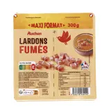 AUCHAN Lardons fumés
