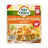 ISLA DELICE Lardons de poulet nature halal