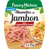 FLEURY MICHON Allumettes de jambon goût légèrement fumé