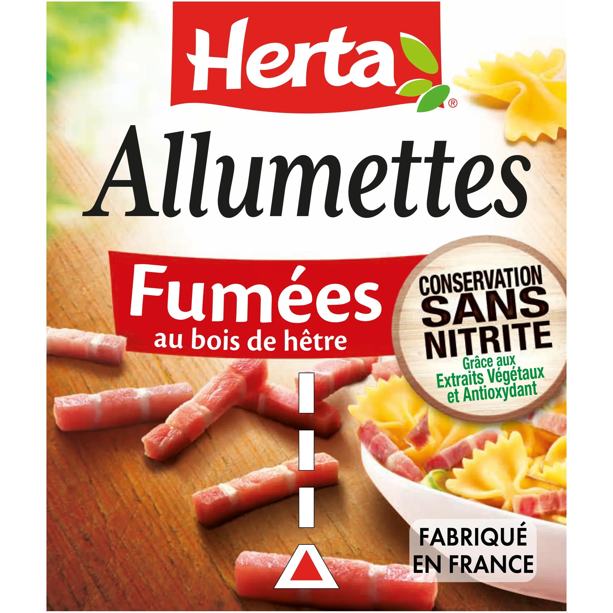 HERTA Allumettes fumées sans nitrite