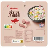 AUCHAN Dés de jambon