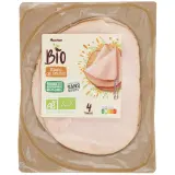 AUCHAN BIO Blanc de poulet sans nitrite