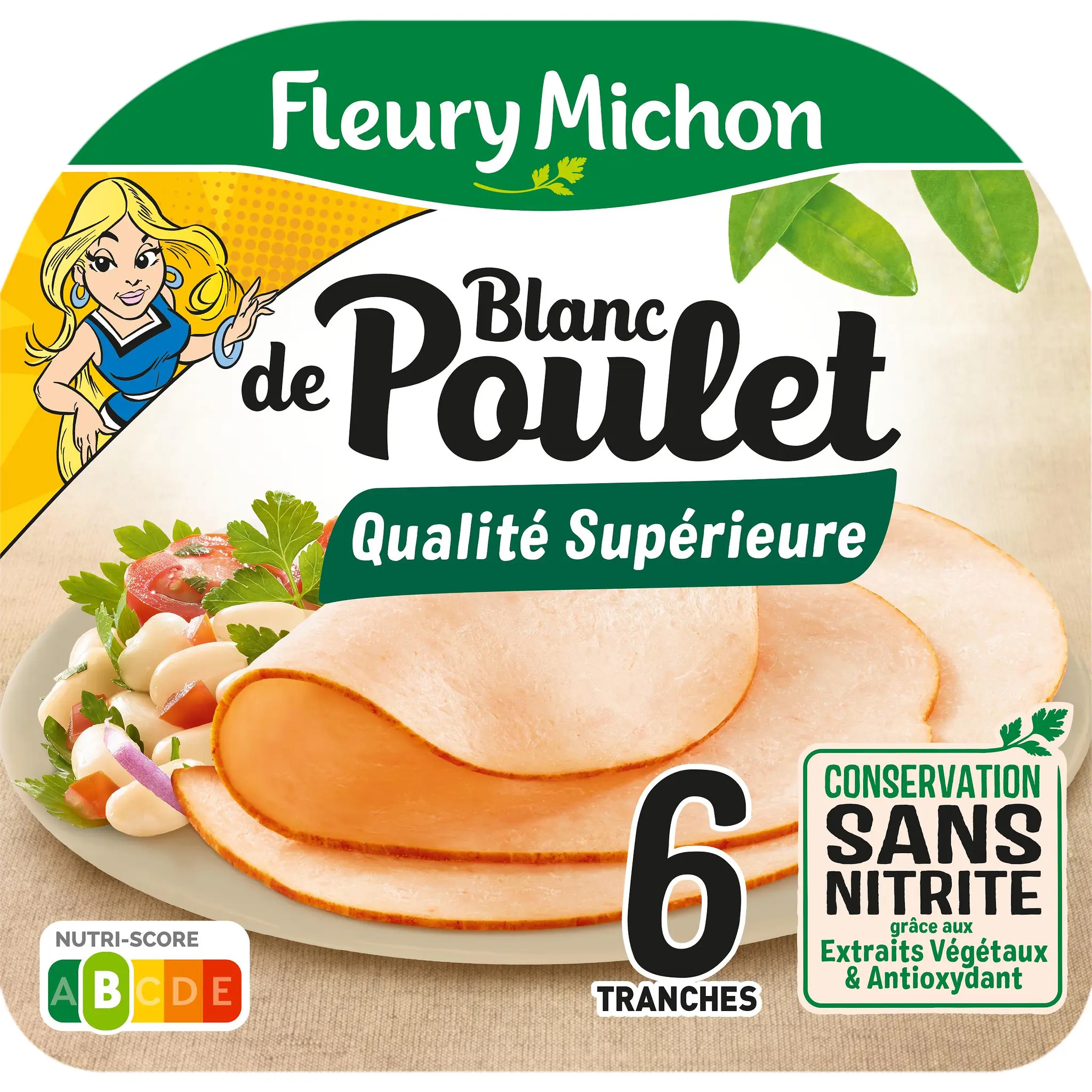 FLEURY MICHON Blanc de poulet sans nitrite