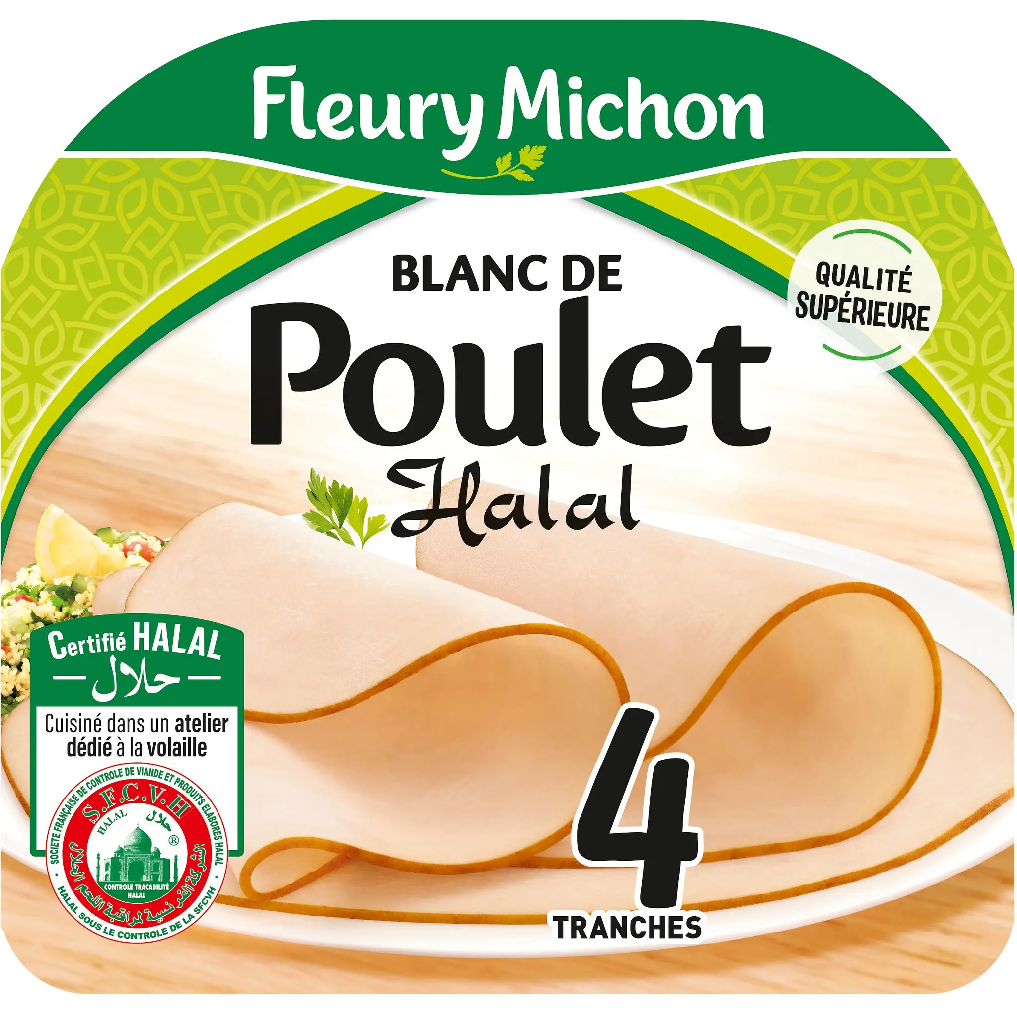FLEURY MICHON Blanc de poulet halal