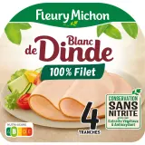 FLEURY MICHON Blanc de dinde sans nitrite