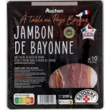 AUCHAN TERROIR Jambon de Bayonne IGP