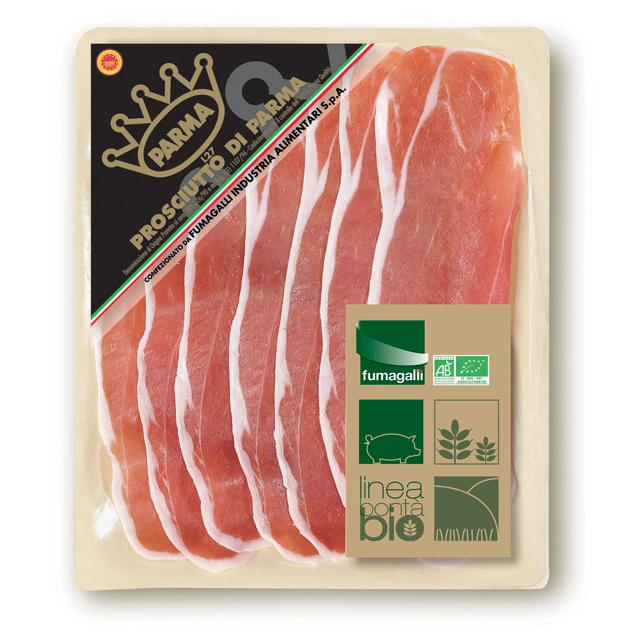 FUMAGALLI Jambon de Parme AOP bio