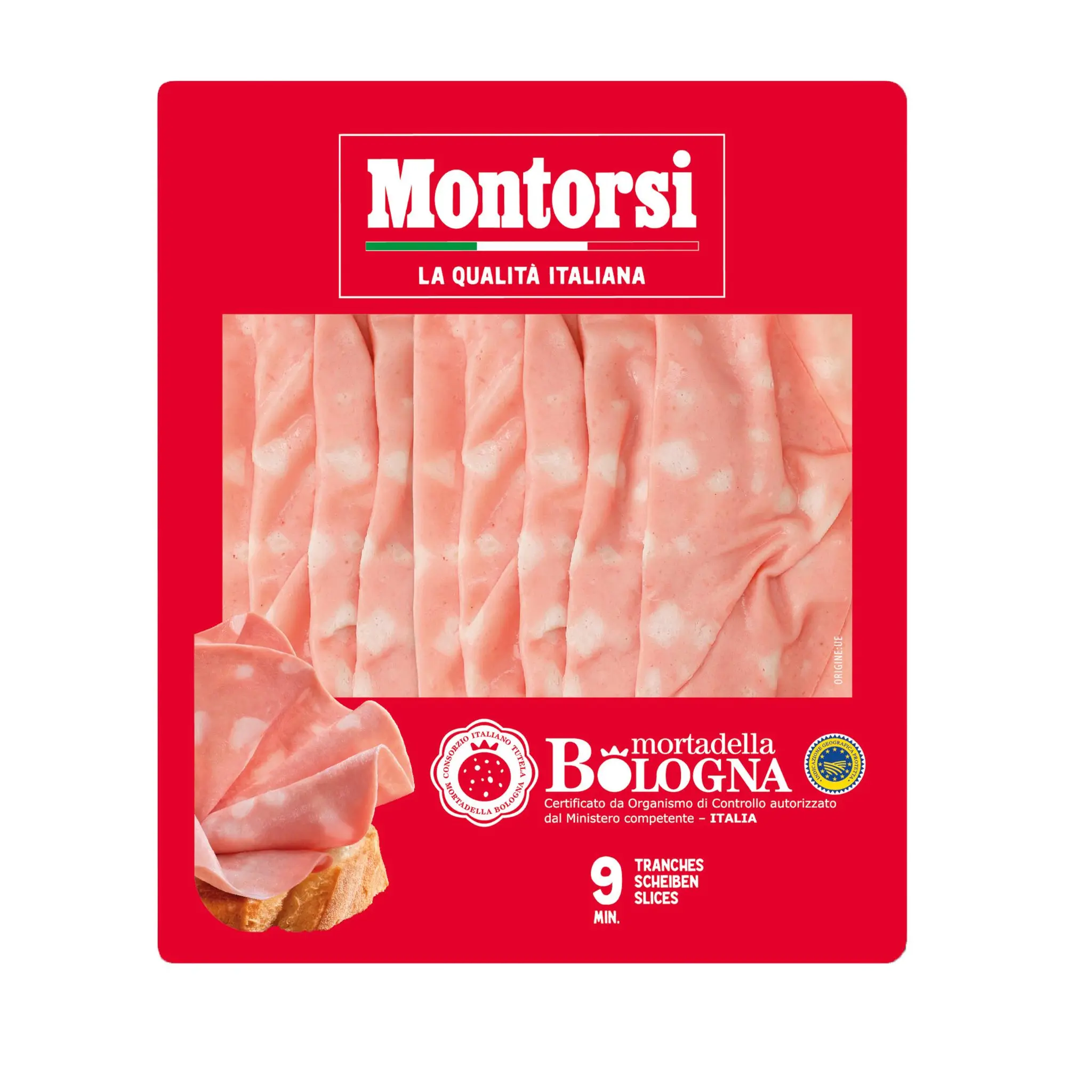 MONTORSI Mortadelle italienne IGP