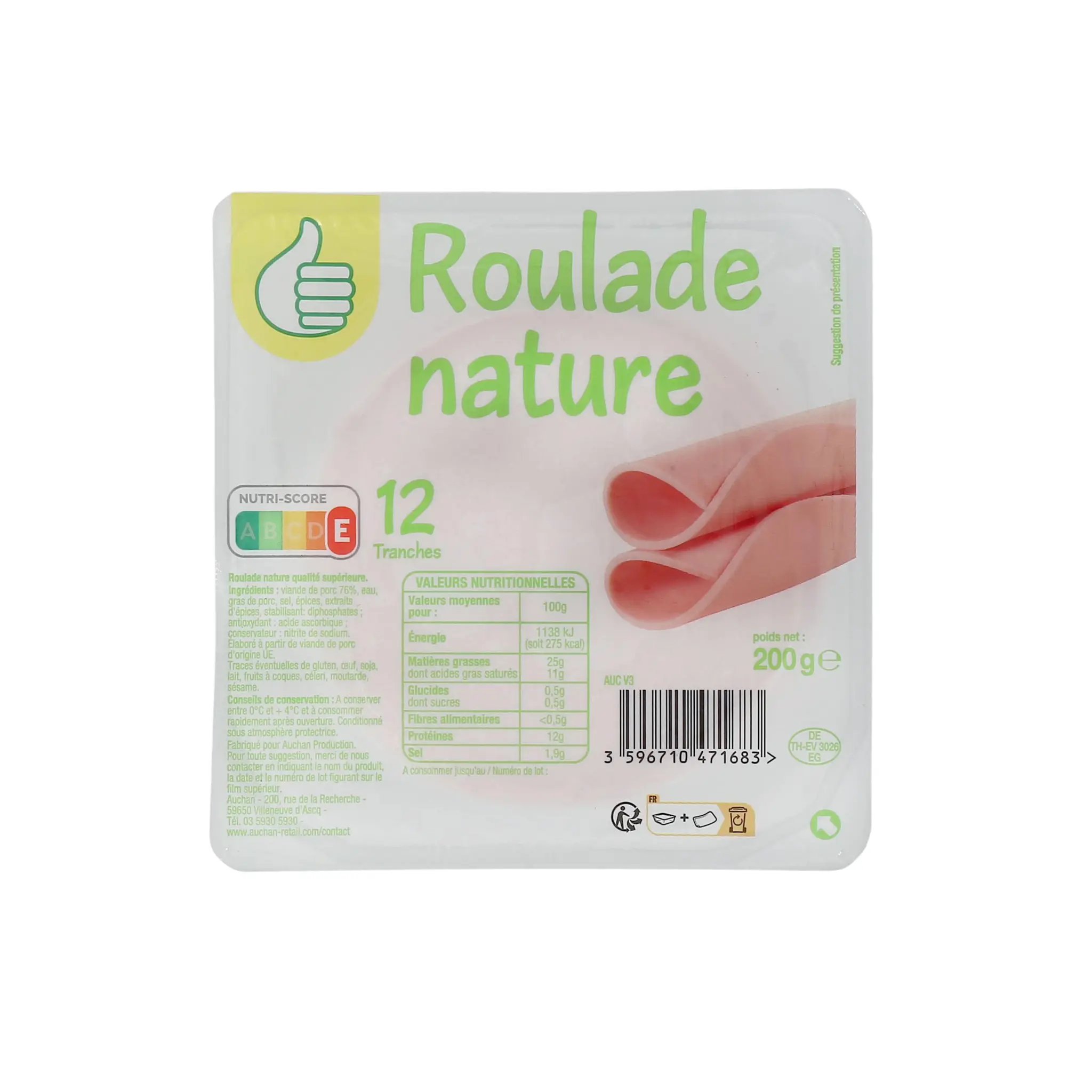 POUCE Roulade nature
