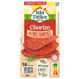ISLA DELICE Chorizo halal tranché