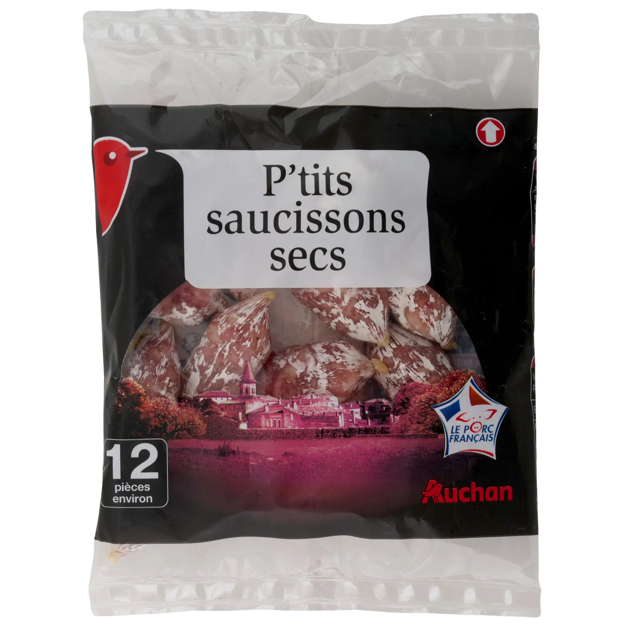 AUCHAN P'tits saucissons secs