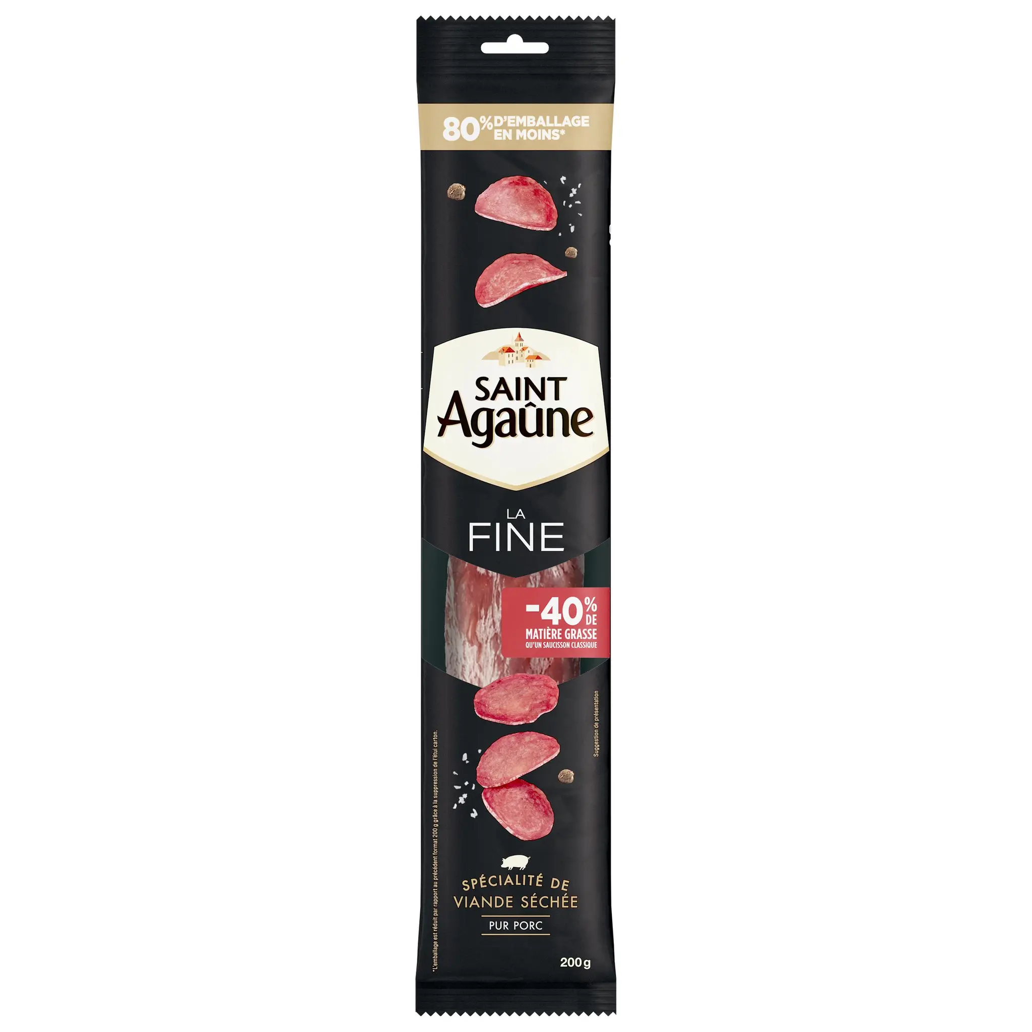 SAINT AGAUNE La Fine Saucisse sèche