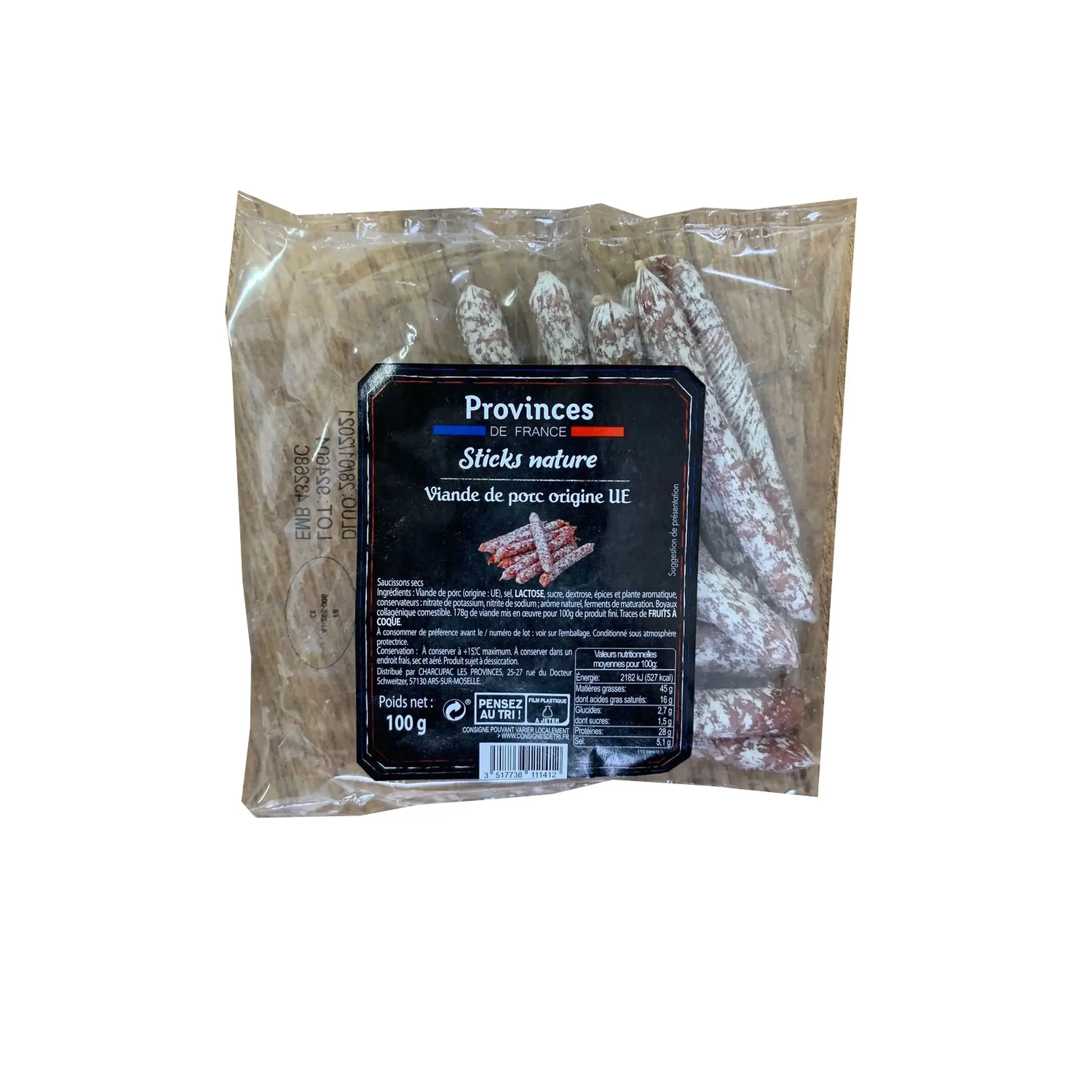 Mini saucisson nature