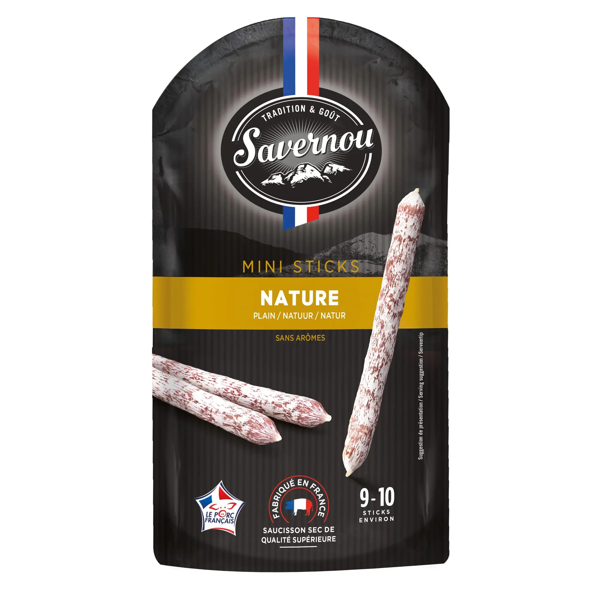 SAVERNOU Mini saucisson sec nature