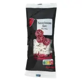 AUCHAN Saucisson sec pur Porc