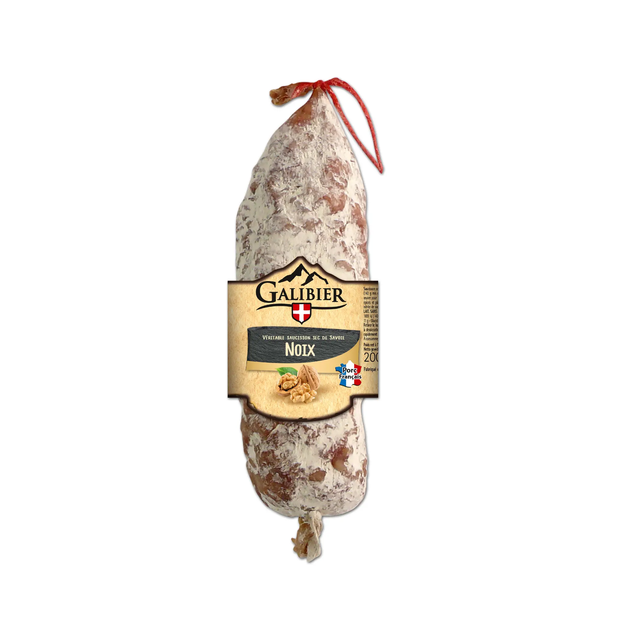 GALIBIER Saucisson sec aux noix