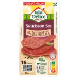 ISLA DELICE Saucisson sec halal tranché