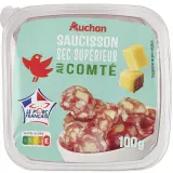 AUCHAN Saucisson sec supérieur au comté bol