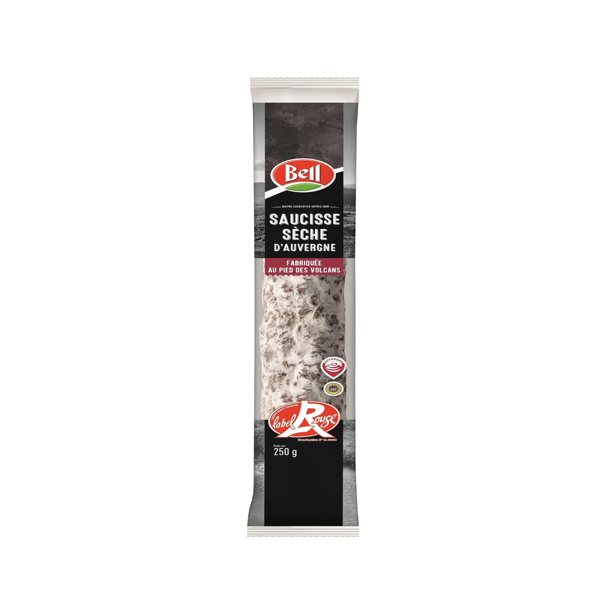 BELL Saucisse droite d'Auvergne Label Rouge IGP