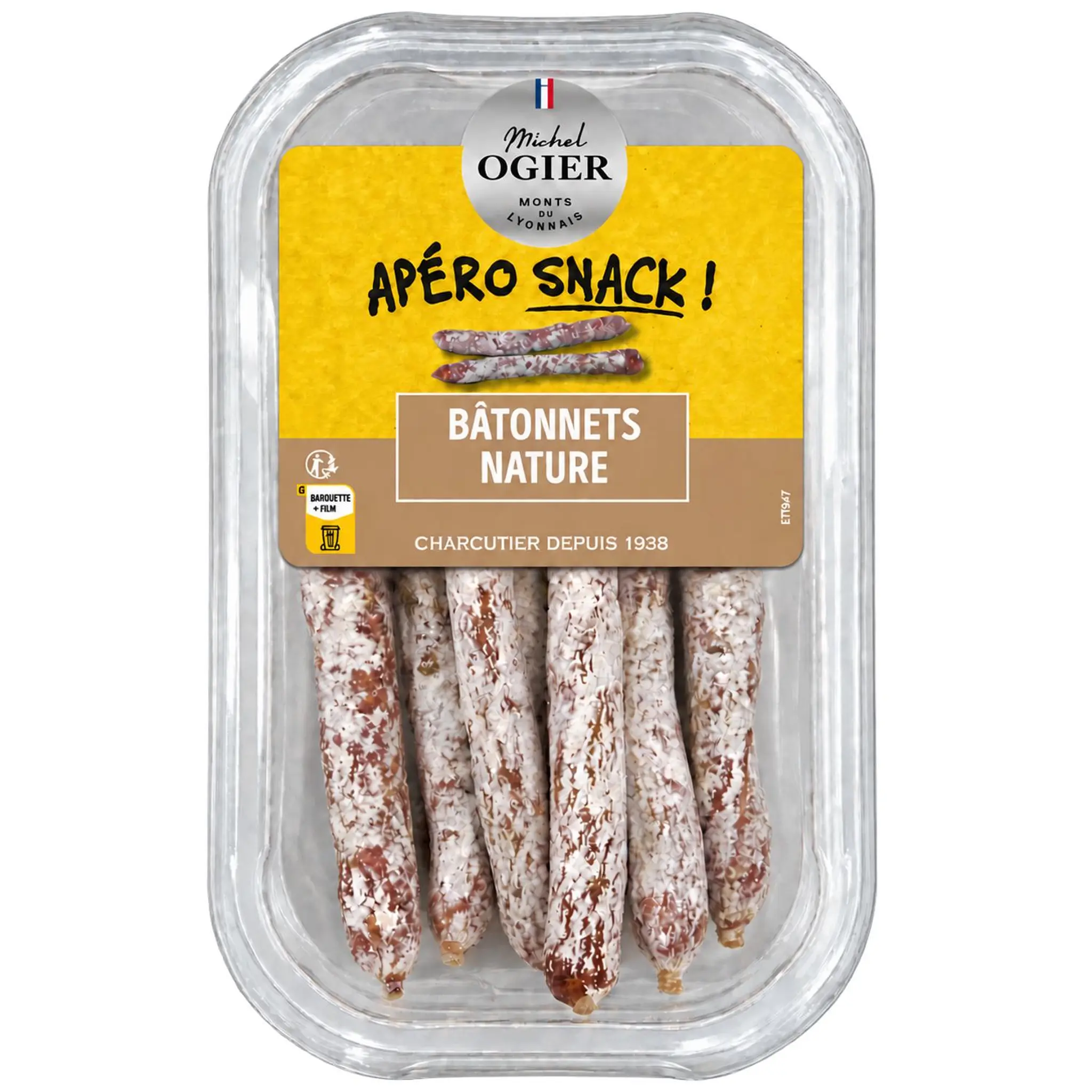 OGIER Bâtonnet apéro snack au piment d'Espelette