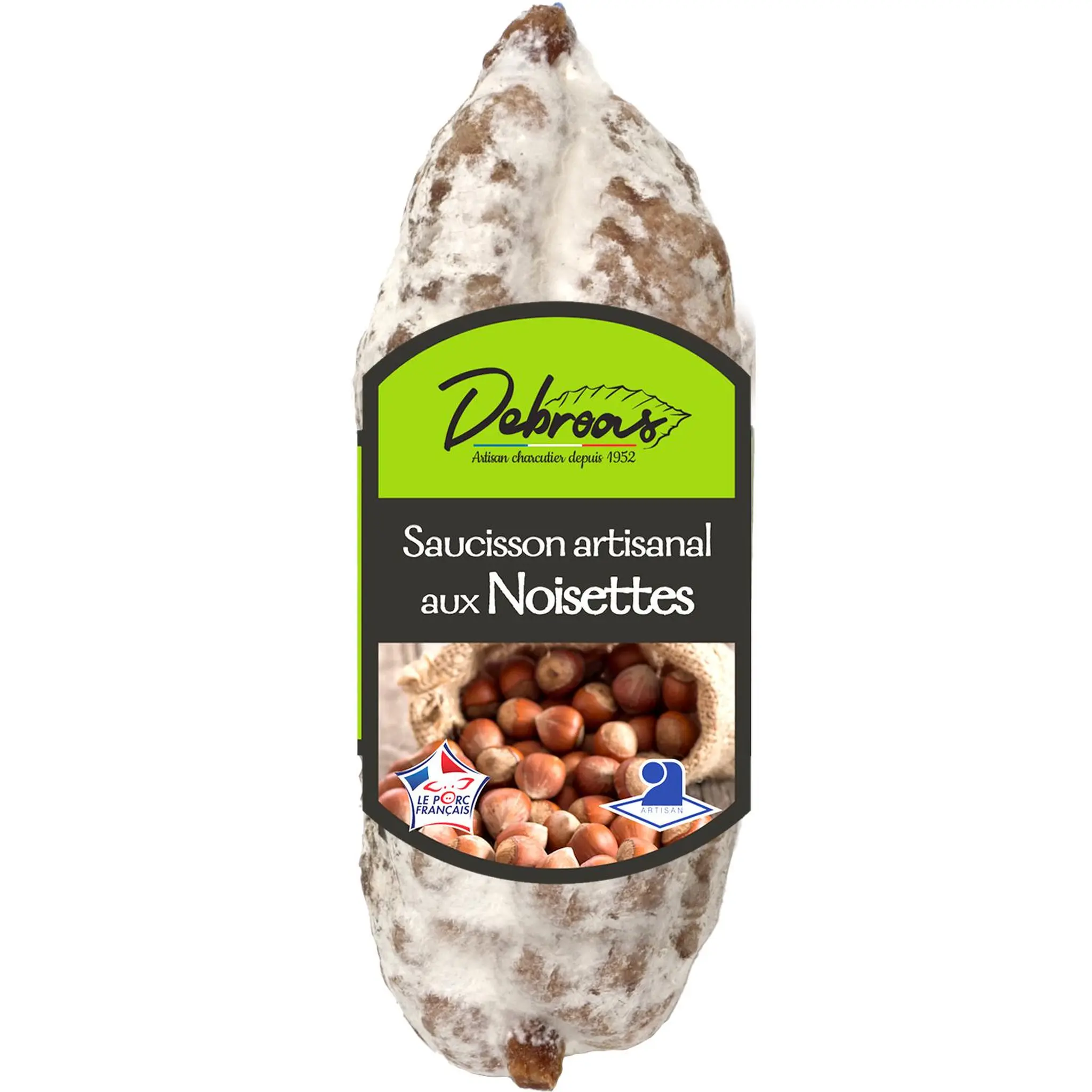 DEBROAS Saucisson aux Noisettes