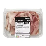 AUCHAN LE CHARCUTIER Chiffonnade de jambon cuit aux herbes