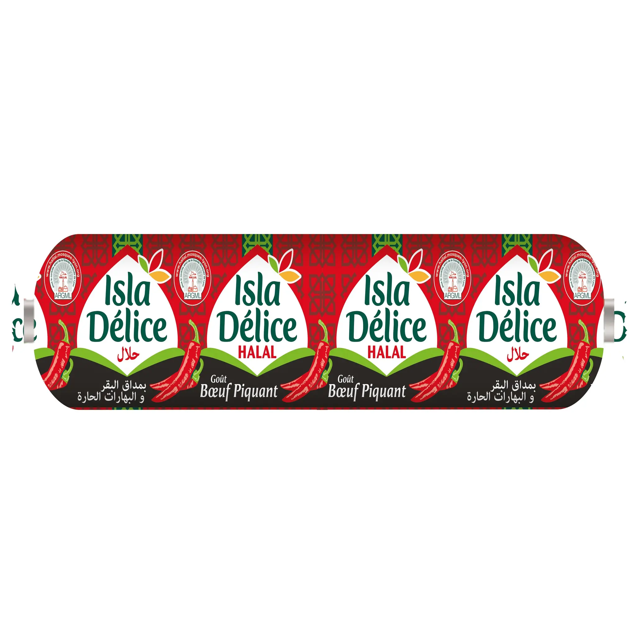 ISLA DELICE Cachir de volaille boeuf piquant halal