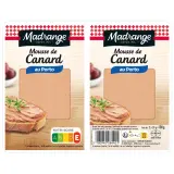 MADRANGE Mousse de canard au porto